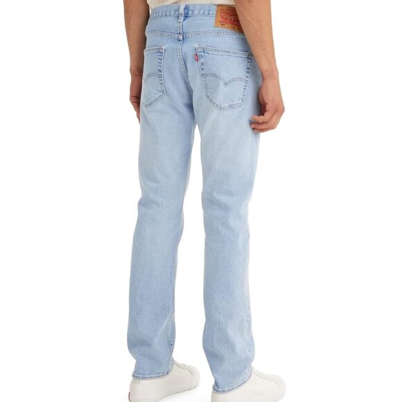 Men's Levi's 501 Original Fit Jeans Med Stonewash 34x30 38x30 34x32 32x34 36x34 - Picture 2 of 4